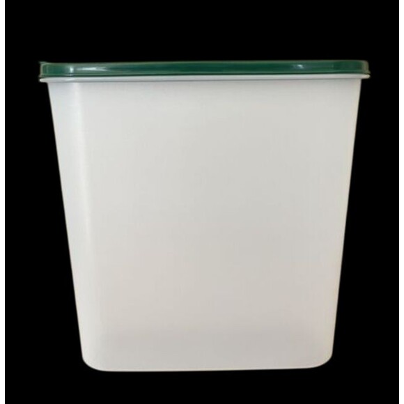 Tupperware #2239B-1 Modular Mates Cereal Keeper Container W/Lid GREEN 20 Cup - Picture 2 of 2